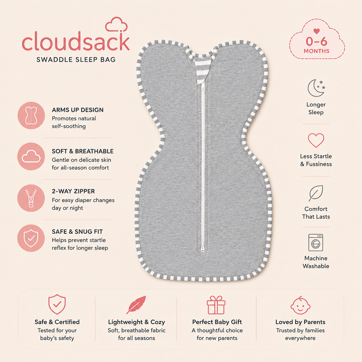 CloudWrap Sleep Sack