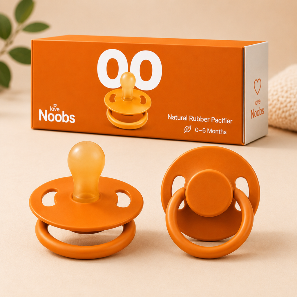 Love Noobs Natural Rubber Pacifier